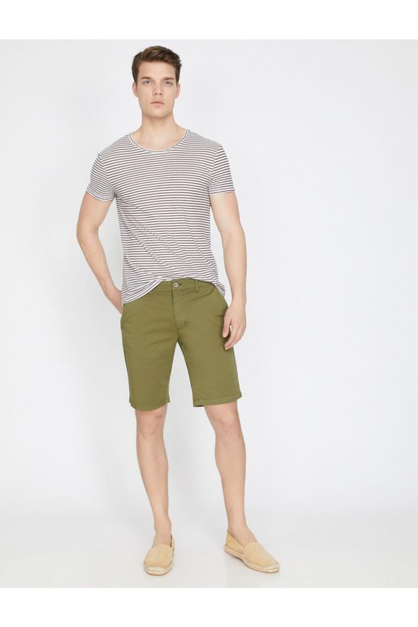 Koton Koton Pocket Detailed, Slim Fit Shorts