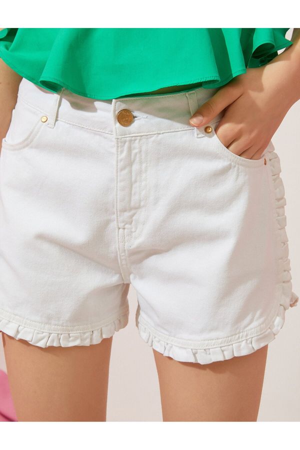 Koton Koton Pocket Jean Shorts