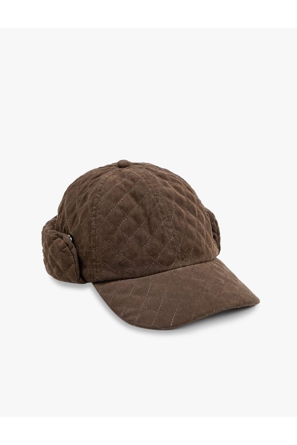 Koton Koton Quilted Cap Hat