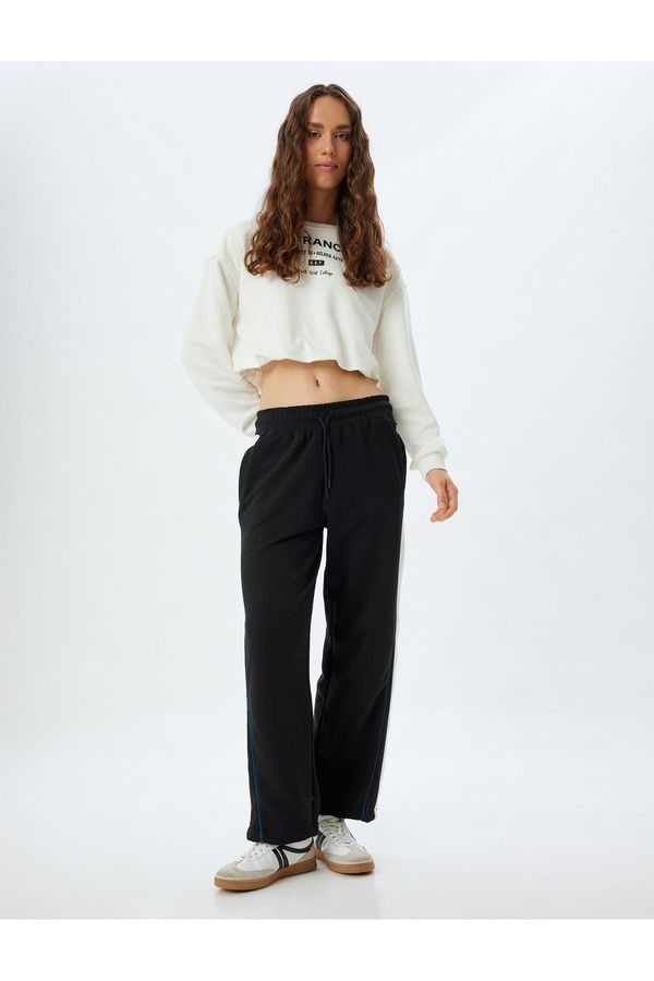 Koton Koton Raised Oversize Wide Leg Sweatpants