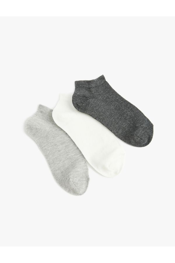 Koton Koton Set of 3 Basic Booties and Socks.