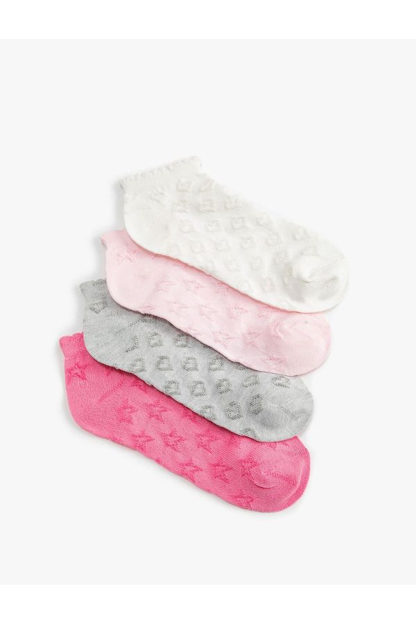 Koton Koton Set of 4 Textured Socks