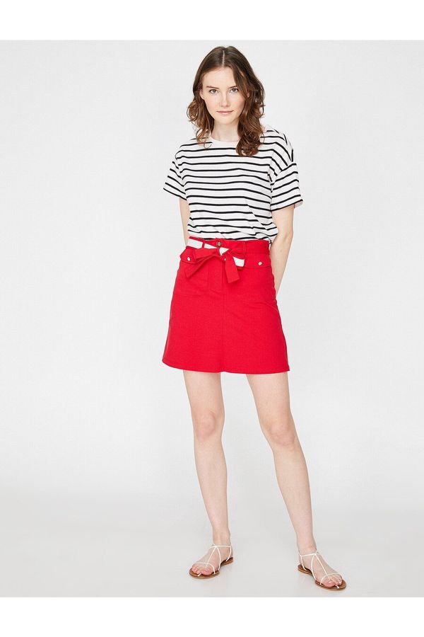 Koton Koton Skirt - Red - Mini