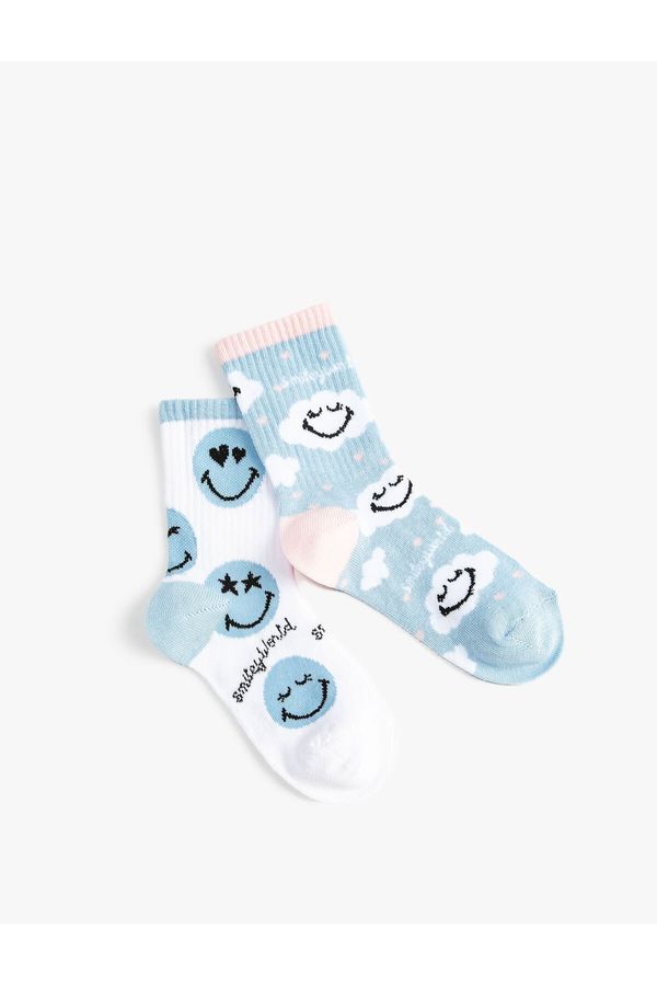 Koton Koton SmileyWorld® Socks Set Licensed, Pair of 2