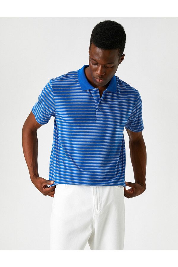 Koton Koton Striped Polo T-Shirt