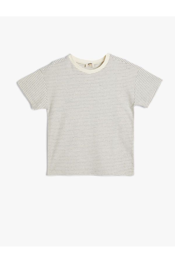 Koton Koton T-Shirt Short Sleeve Crew Neck Cotton