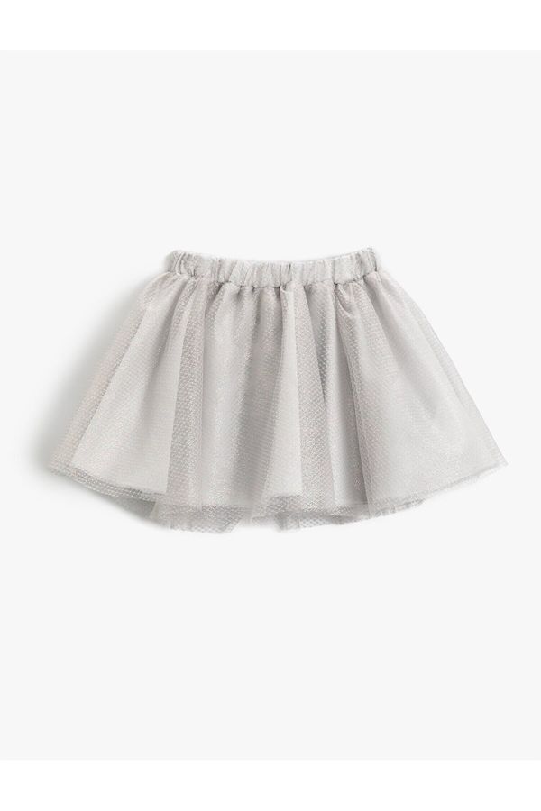 Koton Koton Tutu Skirt Mini Glittery Lined