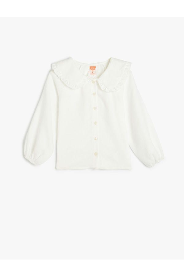 Koton Koton Women / Baby Girl Off White Shirt