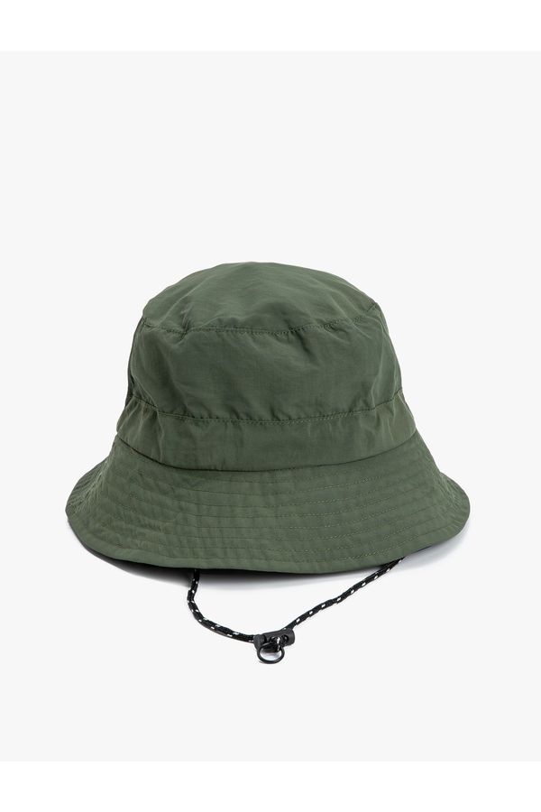 Koton Koton / Women's Basic Folding Bucket Hat with Detachable Thread Straps