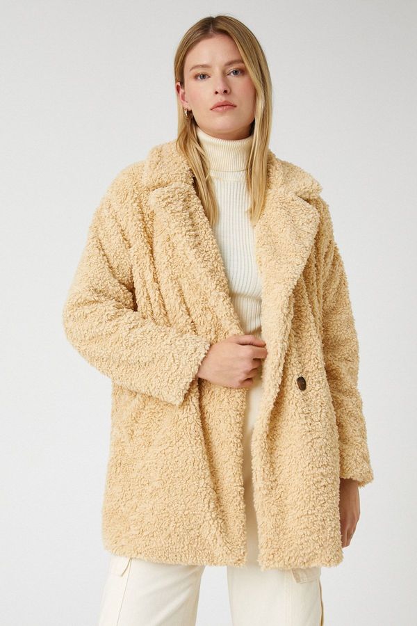 Koton Koton Women's Beige Coat