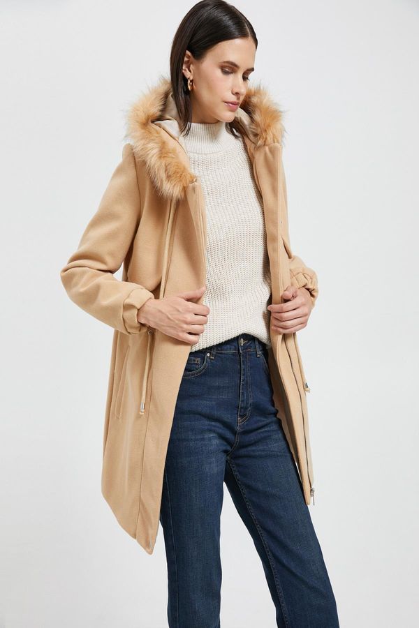 Koton Koton Women's Beige Coat