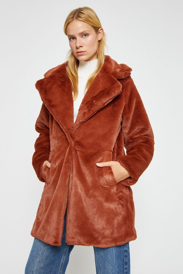 Koton Koton Women's Brown Coat