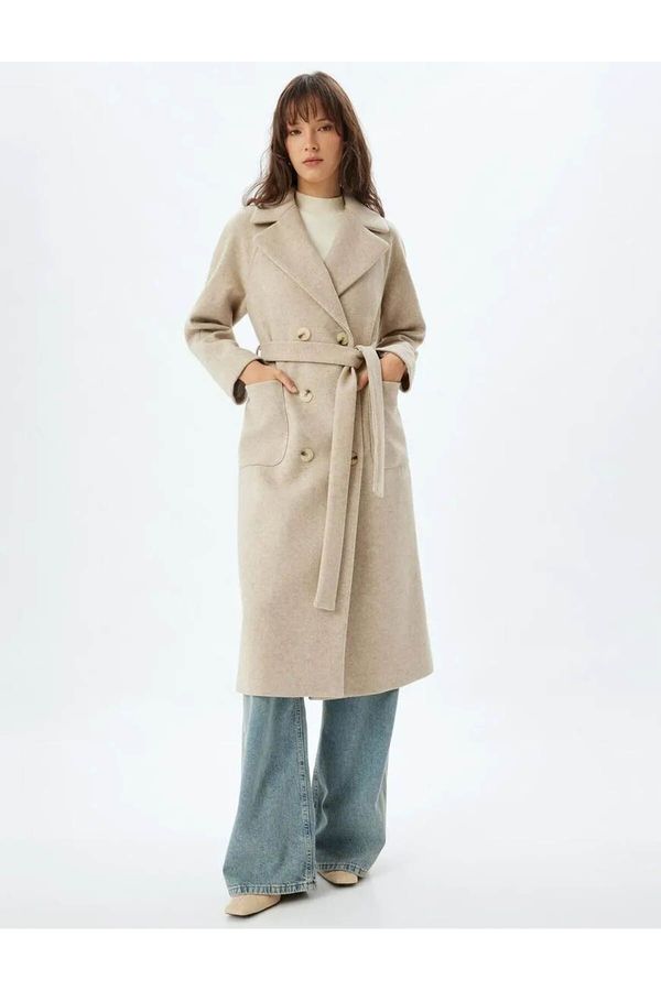 Koton Koton Women's Coat Mink