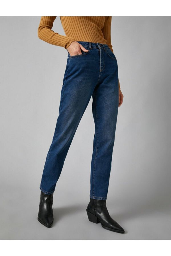 Koton Koton Women's Dark Indigo Jeans