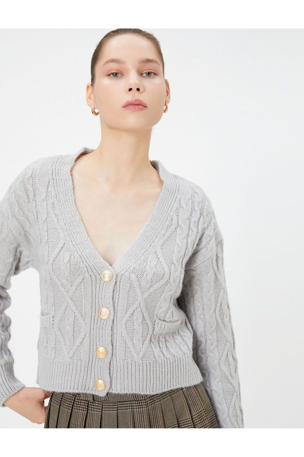 Koton Koton Women's Gray Cardigan