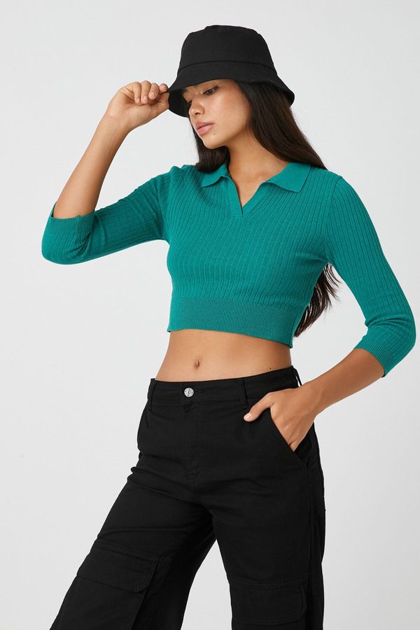 Koton Koton Women's Green Sweater