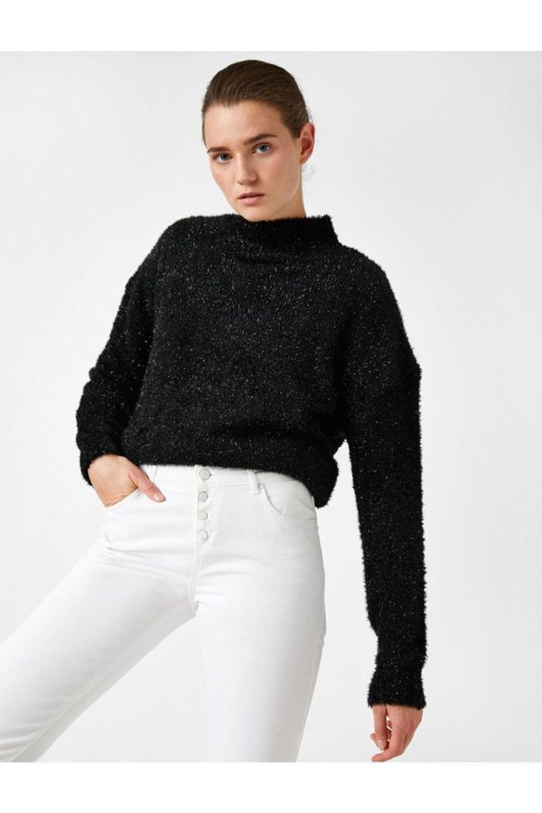 Koton Koton Women's Turtleneck Long Sleeve Knitwear Sweater