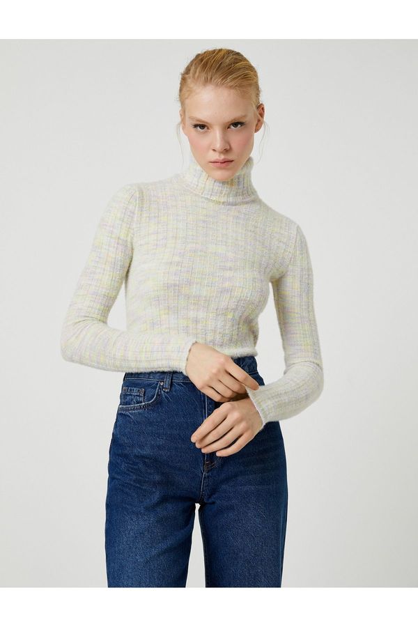 Koton Koton X Şahika Ercümen - Soft Texture Turtleneck Knit Sweater