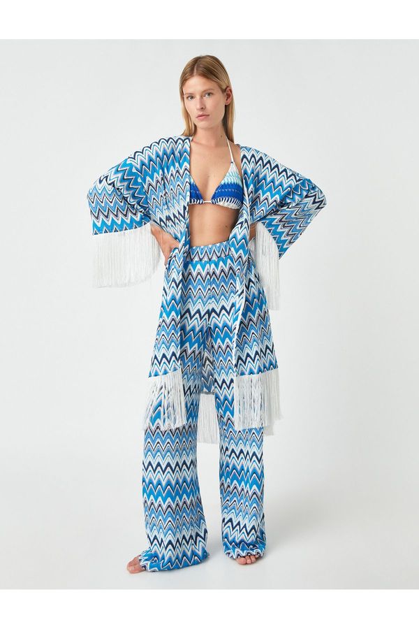 Koton Koton X Şahika Ercümen - Tassel Detailed Kimono