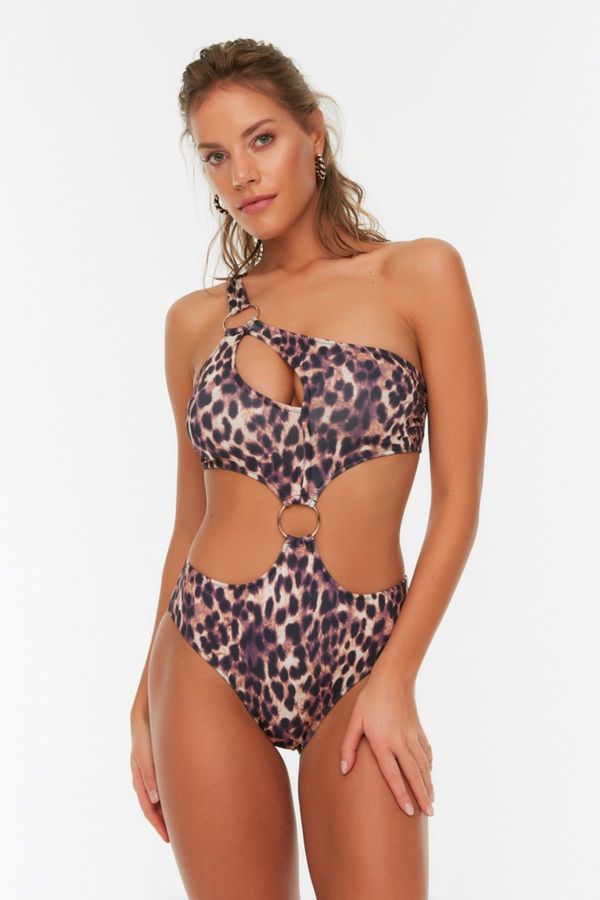 Trendyol Kupaći kostim Trendyol Leopard print