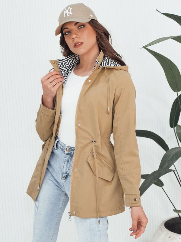 DStreet Kurtka damska AVELIN ciemnobeżowa Dstreet