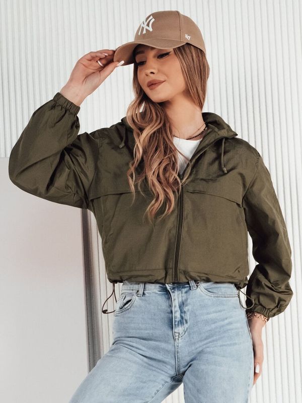 DStreet Kurtka damska GRAUS zielona Dstreet