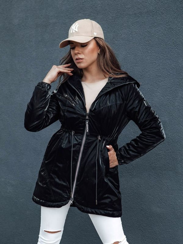 DStreet Kurtka damska parka HENRY czarna Dstreet