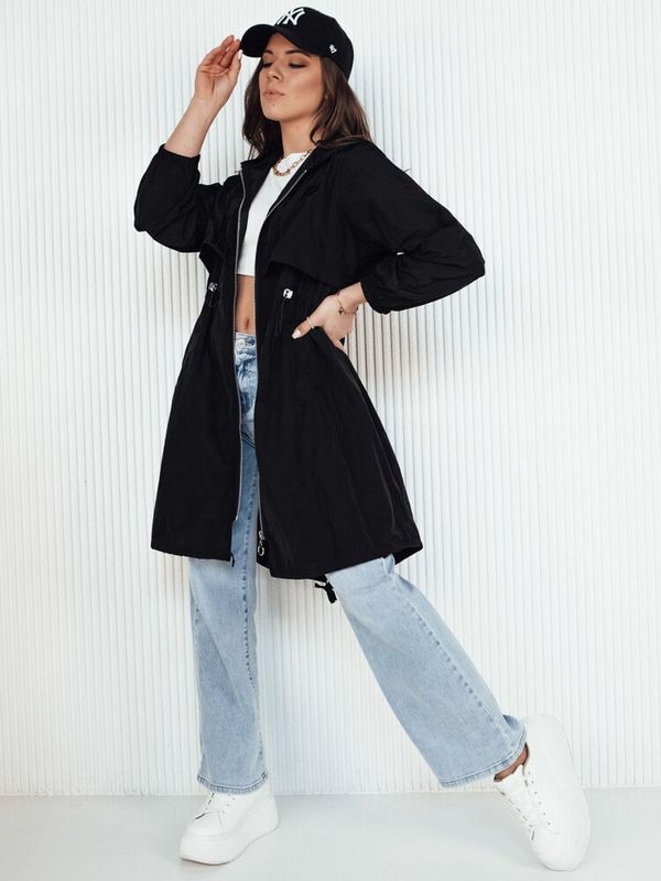 DStreet Kurtka damska parka WOLINA czarna Dstreet