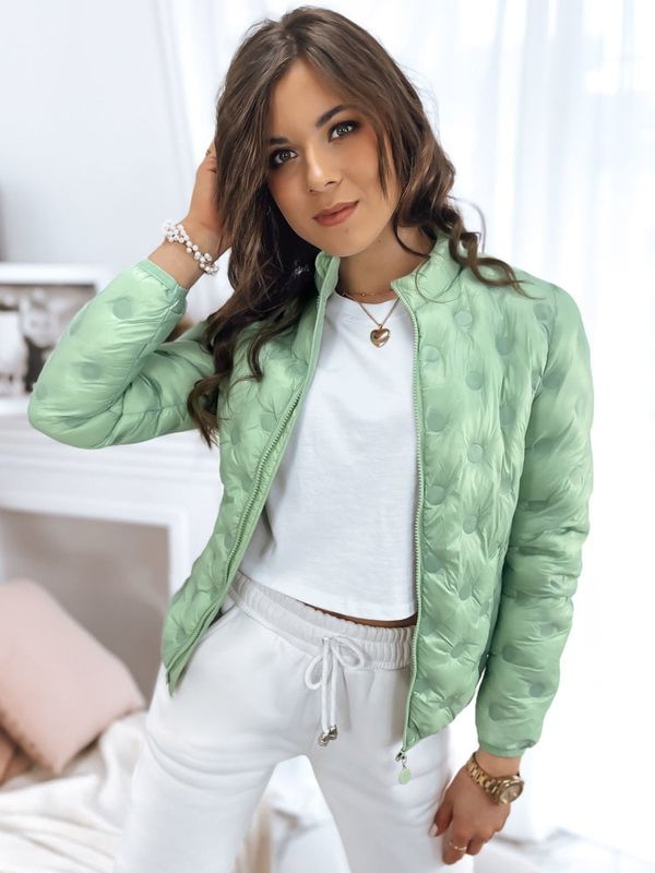 DStreet Kurtka damska pikowana GEO zielona Dstreet