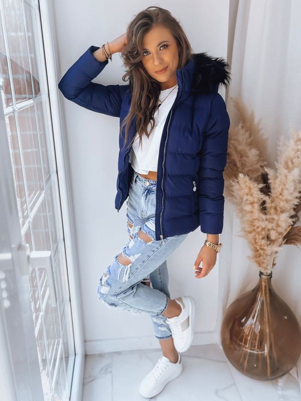 DStreet Kurtka damska pikowana GRETA granatowa Dstreet