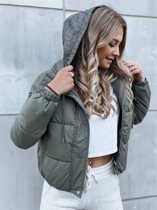 DStreet Kurtka damska pikowana KHALEESI ciemnoszara Dstreet