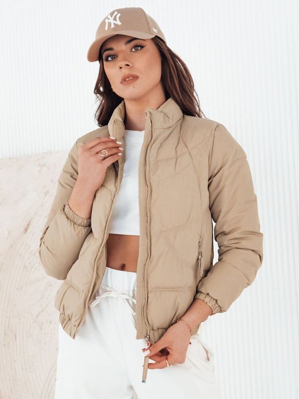 DStreet Kurtka damska przejściowa SALECA beżowa Dstreet