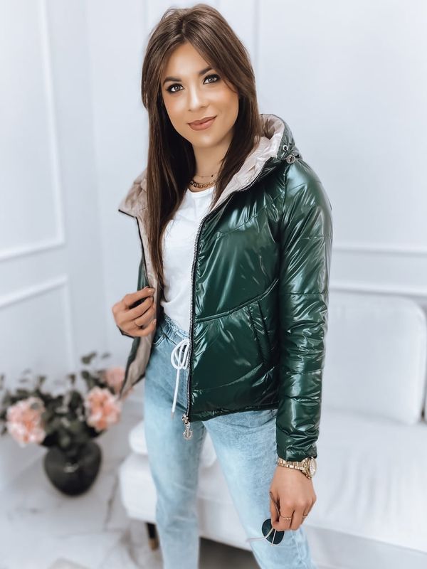 DStreet Kurtka damska z kapturem DOLY zielona Dstreet