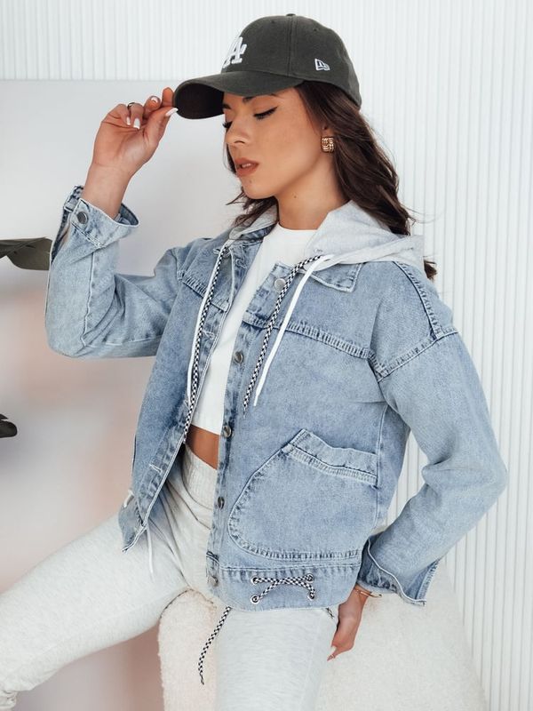 DStreet Kurtka jeansowa damska MISAG niebieska Dstreet