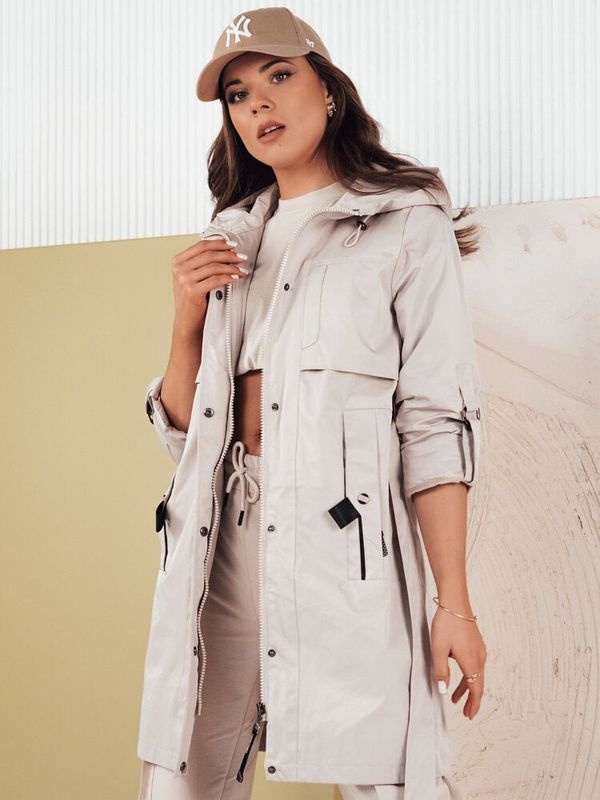 DStreet Kurtka parka damska NOLES szara Dstreet