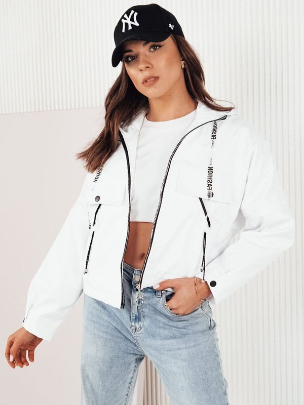 DStreet Kurtka przejściowa damska FERTI biała Dstreet