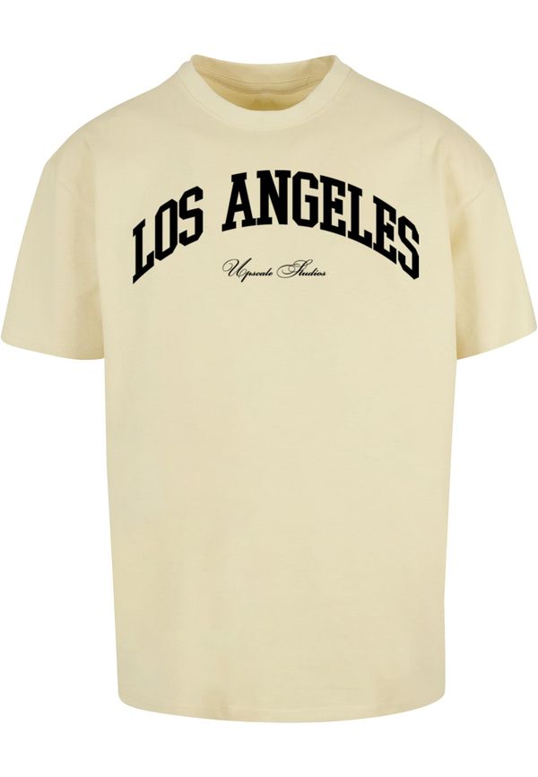 MT Upscale L.A. College Oversize T-Shirt Soft Yellow
