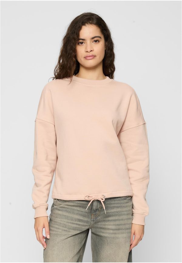 Urban Classics Ladies Oversized Crew Light Rose