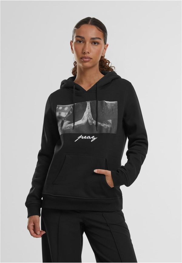 Mister Tee Ladies Pray Hoody Black