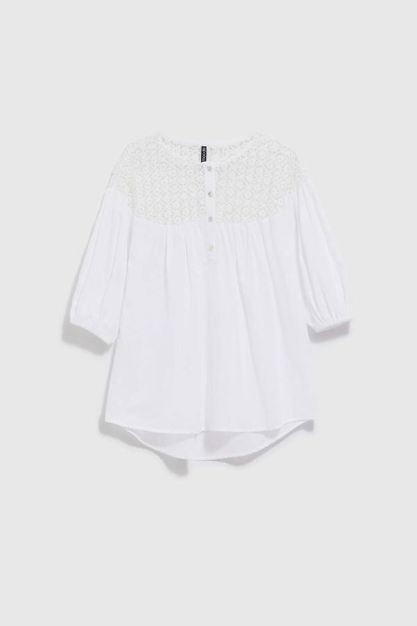 Moodo LADIES SHIRT L-KO-4038 WHITE