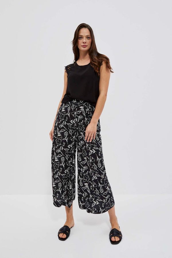 Moodo LADIES TROUSERS L-SP-4024 BLACK