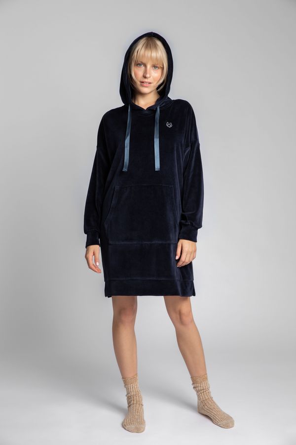 LaLupa LaLupa Woman's Dress LA010 Navy Blue