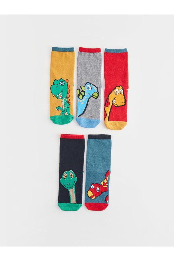 LC Waikiki LC Waikiki 3-Pack Boy Patterned Socks