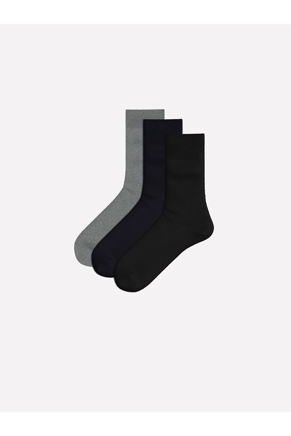 LC Waikiki LC Waikiki 3-Piece Lcw Men's Socks