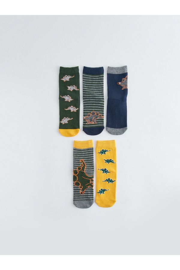 LC Waikiki LC Waikiki 5-Pack Boy Printed Socks