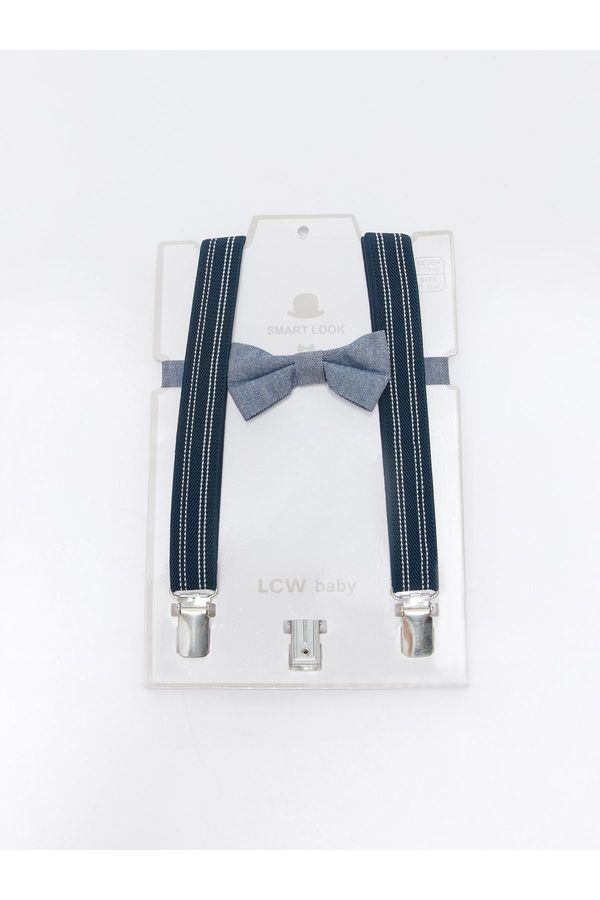 LC Waikiki LC Waikiki Baby Boy Suspenders and Bow Tie 2-Piece Set