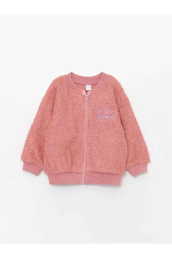 LC Waikiki LC Waikiki Baby Girl Zippered Sweatshirt