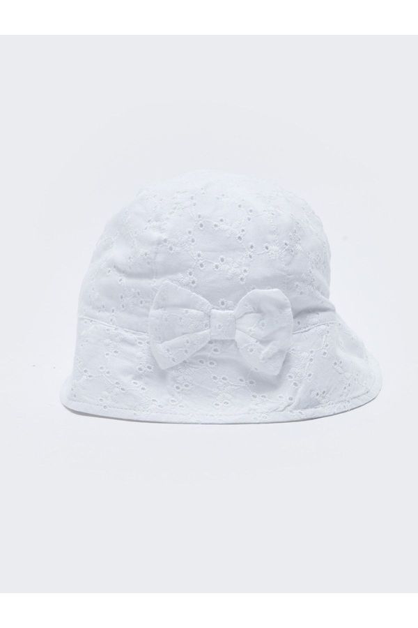 LC Waikiki LC Waikiki BABY GIRLS BUCKET HAT WITH A BOW DETAILED