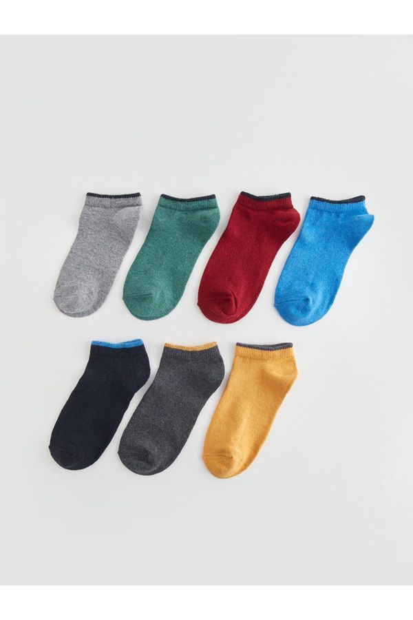 LC Waikiki LC Waikiki Basic Boys' Booties Socks 7 Pack