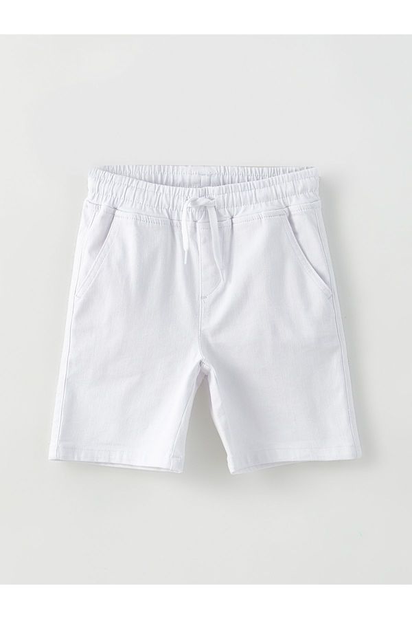 LC Waikiki LC Waikiki Basic Gabardine Boys' Shorts with Elastic Waist